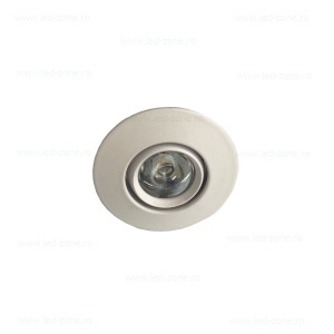 Spot LED 3W Mini Rotund Mobil Alb