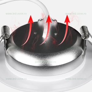 Spot LED 6W Rotund Alb Incastrat Smart RGBCCT - Img 2