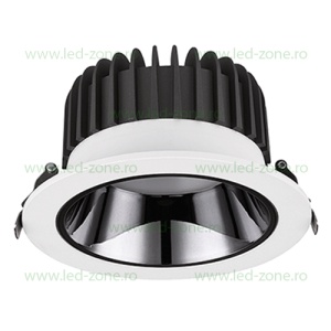 Spot LED 9W Rotund EL-0940 Negru-Gri Emergenta - Img 2