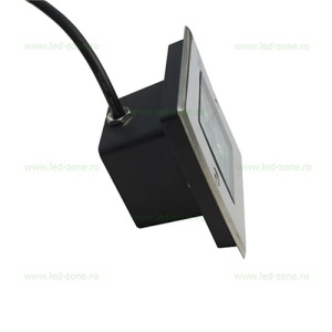 Spot LED Exterior Incastrat 5W 220V Patrat