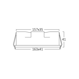 Spot LED Incastrat 9W Negru CCT