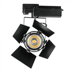 Spot LED Magazin Sina 33W COB Negru Premium - Img 5