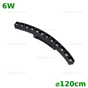 Spot LED Magnetic 6W Circular Clar D120cm - Img 1