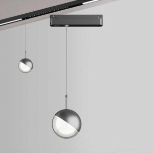Spot LED Magnetic 7W Pendul Negru Ultra Slim 00401 - Img 2