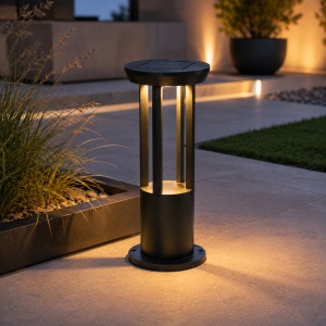 Stalp LED Gradina Solar 5W 400MM
