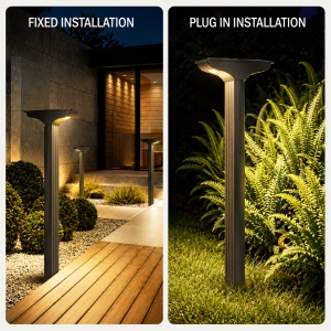 Stalp LED Gradina Solar 690mm CCT