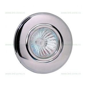Suport Incastrat 1 Bec Spot LED GU10 Rotund ORKIDE - Img 4