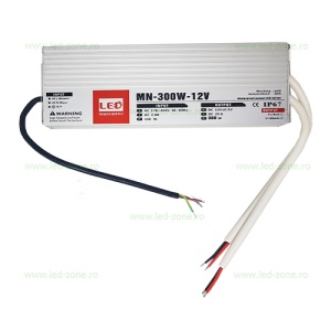 Sursa Alimentare Banda LED 12V 300W IP67 Waterproof - Img 2