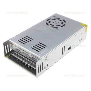 Sursa Alimentare Banda LED 5V 300W 60A Carcasa Metal cu Ventilator - Img 2