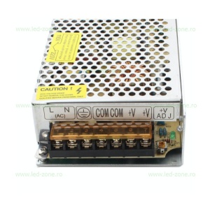 Sursa Alimentare Banda LED 5V 50W 10A Carcasa Metal - Img 2