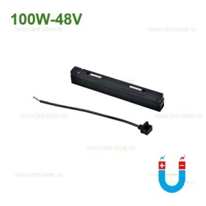 Transformator Magnetic 100W 48V Ultra Slim PS1 - Img 2