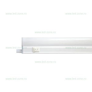 Tub LED T5 8W 58cm Mat Suport Inclus cu Intrerupator