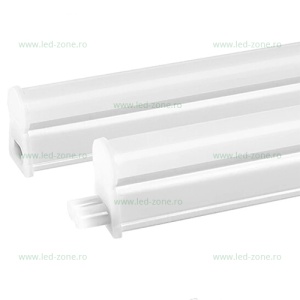 Tub LED T5 8W 58cm Mat Suport Inclus cu Intrerupator - Img 2