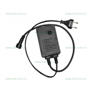 Alimentare Instalatie Furtun LED 10mm 220V