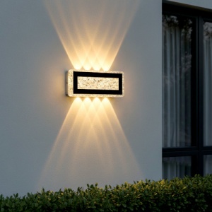 Aplica LED 12W Exterior Neagra LZ112-8 - Img 2