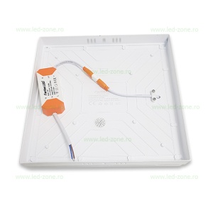 Aplica LED 48W Patrata Alba Frameless - Img 2
