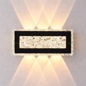 Aplica LED 9W Exterior Neagra LZ112-6 - Img 3