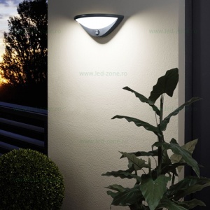 Aplica LED 9w Exterior Neagra Senzor Miscare BELCREDA  - Img 2