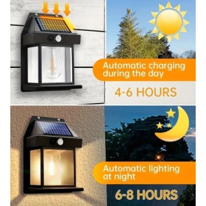 Aplica LED Exterior 1W LED Solara cu Senzor ALS01 - Img 3