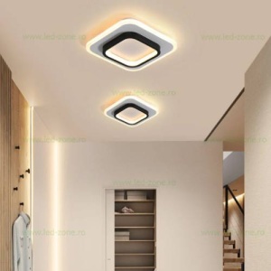 Aplica LED Moderna 44W Patrata 3 Functii LZB82 - Img 2