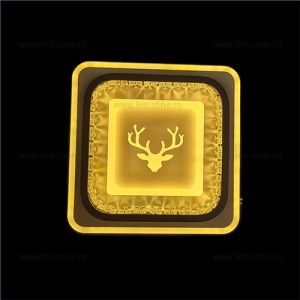 Aplica LED Moderna 50W Cristal 3 Functii LZ8196-1 - Img 2