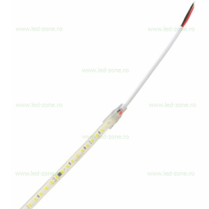 Banda LED 2835 120 SMD/ML 220V Autoadeziva Taiere 10cm - Img 2