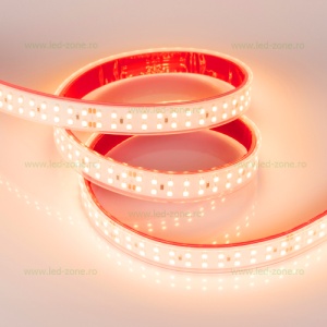 Banda LED 2835 240 SMD/ML 220V Slim Autoadeziva Taiere 10cm - Img 3
