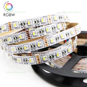 Banda LED 5050 60 SMD/ML RGBW Interior 12V - Img 1