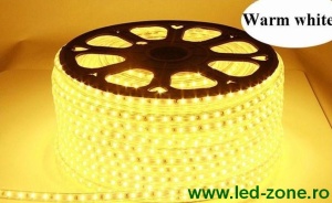 Banda LED 5730 60 SMD/ML Furtun Silicon 220V - Img 2