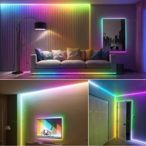 Banda LED COB 576 LED/ML RGB Interior Digitala 12V - Img 6