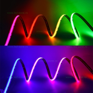 Banda LED COB RGB 420 LED/ML Interior Digitala 24V - Img 6