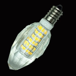 Bec LED E14 7W Lumanare Model Cristal - Img 3