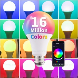 Bec LED E27 15W RGB+CCT Smart Bluetooth - Img 3