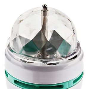 Bec LED E27 3W Cristal Multicolor Autorotativ - Img 3