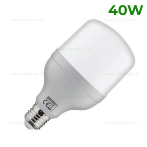 Bec LED E27 40W Dispersor Mat Plastic TORCH - Img 2