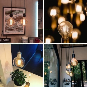 Bec LED Vintage E27 8W Glob G80 Dimabil