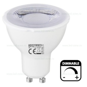 Bec Spot LED GU10 6W Clar 220V Dimabil VISION - Img 1