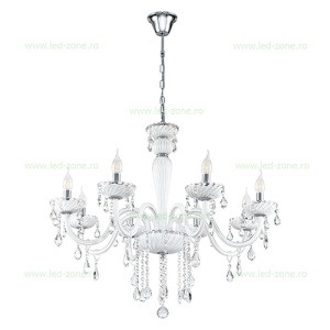 Candelabru 8 Socluri E14 Carpento LZ39114 - Img 2