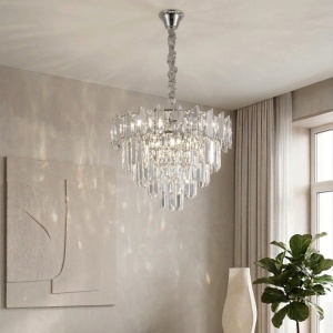 Candelabru 9 Socluri E14 Crom LZ1411-600