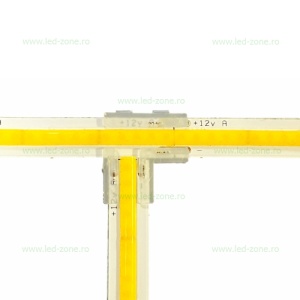 Conector Imbinare 2 Contacte Banda LED COB 8mm T - Img 6