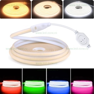 Conector Imbinare 2 Fire Banda LED COB Slim 220V - Img 5