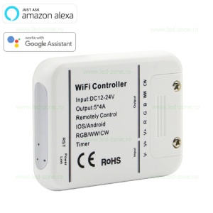 Controller Banda LED 240W Wi-Fi MiLight Alexa si Google Home