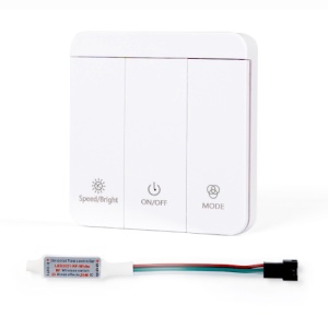 Controller Banda LED Digitala WS2811 IC 24V cu Telecomanda Aplicata - Img 7