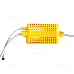 Controller Banda LED RGB 220V 1500W IR IP65 Telecomanda Slim - Img 2