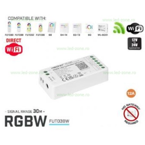Controller Banda LED RGB-CCT WI-FI Tuya 12A 144W - Img 3