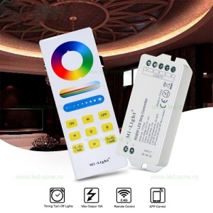 Controller Banda LED RGBW 15A 180W Telecomanda Touch