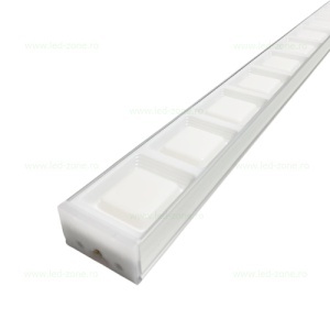 Corp Iluminat LED 100W 120cm Mat Aluminiu T12