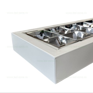 Corp Iluminat LED 18W 60cm Aplicat 2x9W Tub T8 - Img 6