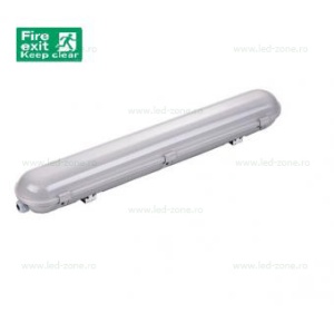Corp Iluminat LED 18W 60cm IP65 Kit Emergenta - Img 1