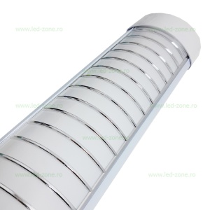 Corp Iluminat LED 80W 120cm Grila ABS